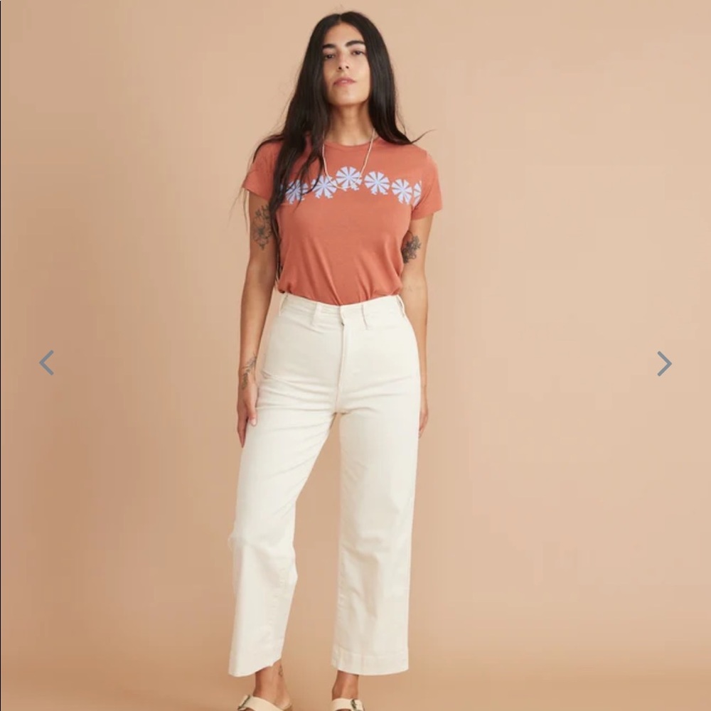 Marine Layer Bridget Pant in Antique White NWOT